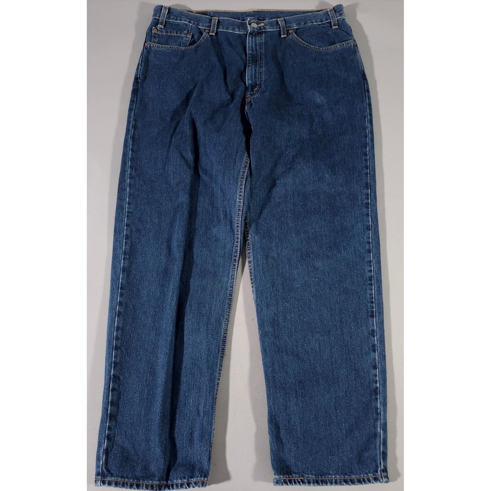 Levi's 550 Jeans Mens 40x30 Blue Relaxed Fit Made in‎ USA Denim Vintage